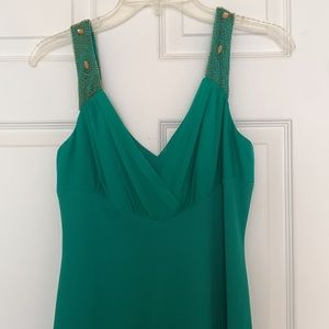 Beautiful green cocktail dress